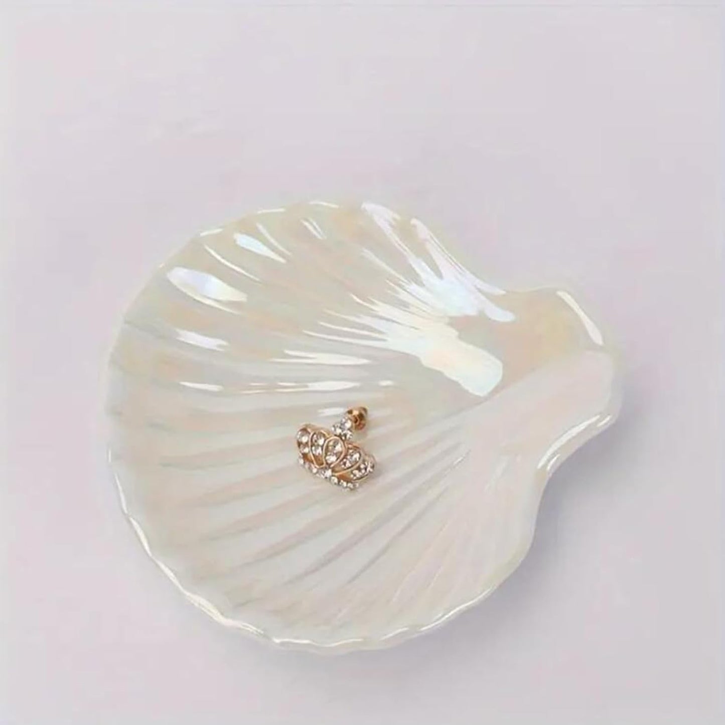 Bandeja joyería cerámica para anillos y aretes 3.9"