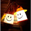 Linterna LED sonrisa para niños camping nocturno