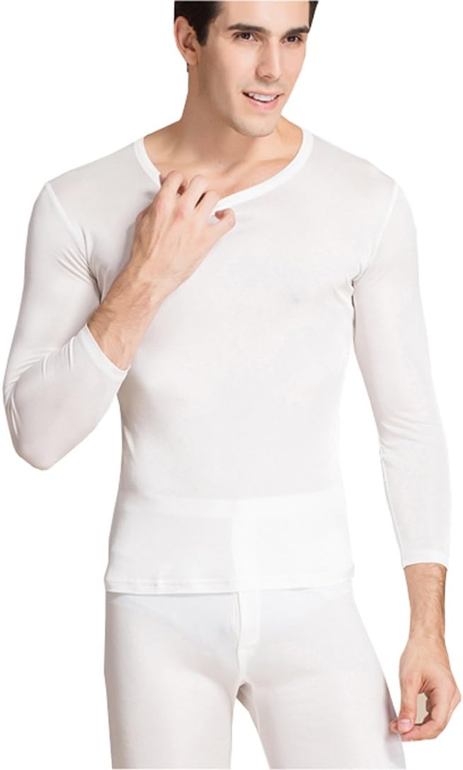 Set ropa interior térmica seda de morera hombre