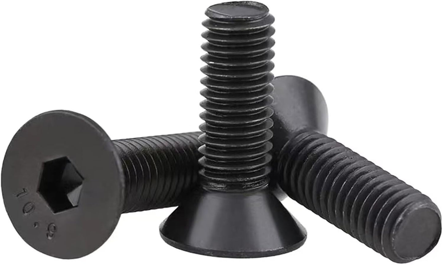 Tornillos M6-1 x 25mm acero grado 10.9 DIN 7991 mando Allen