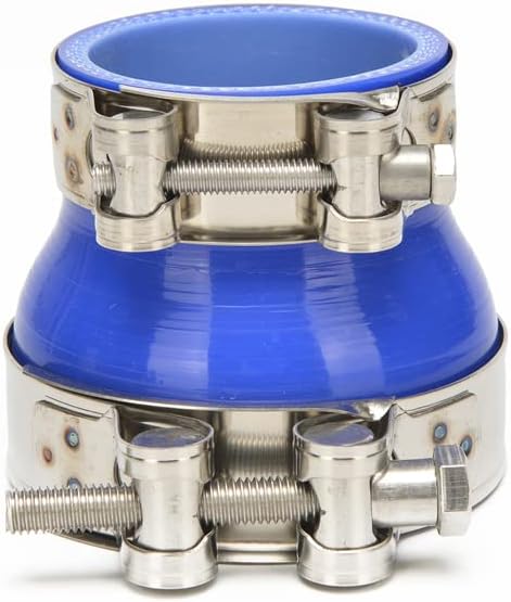 Acoplador reductor 2.25 a 3" silicona T azul