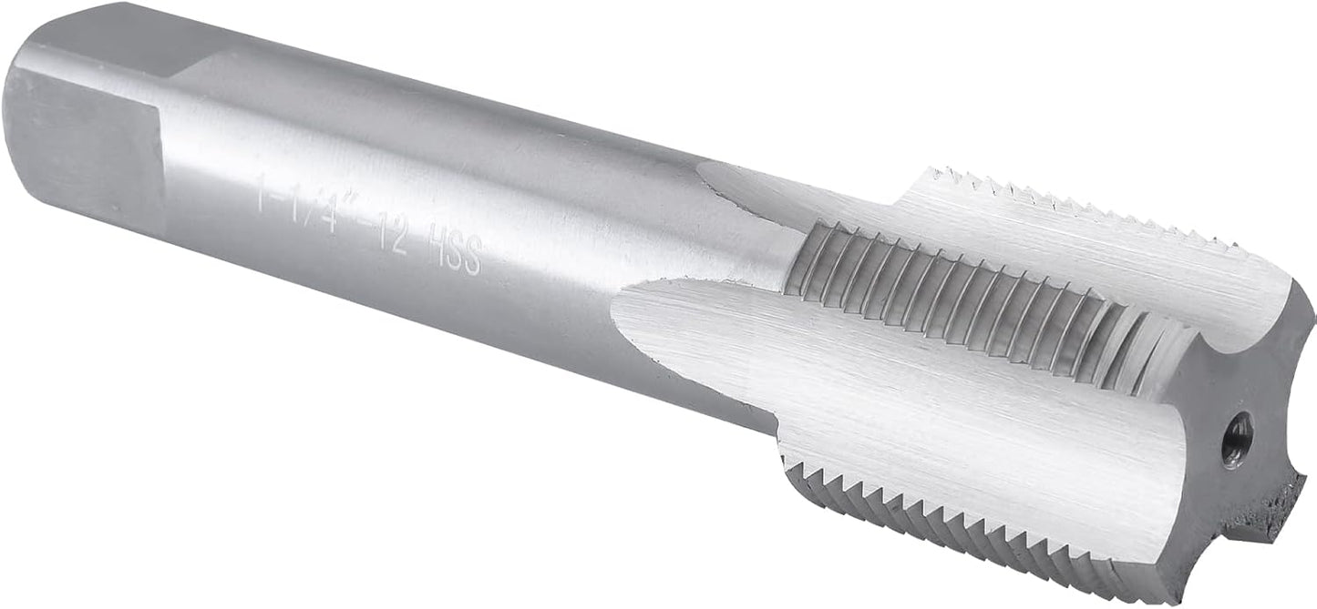 Rosca derecha HSS 1-1/4x12 UNF recto estriado
