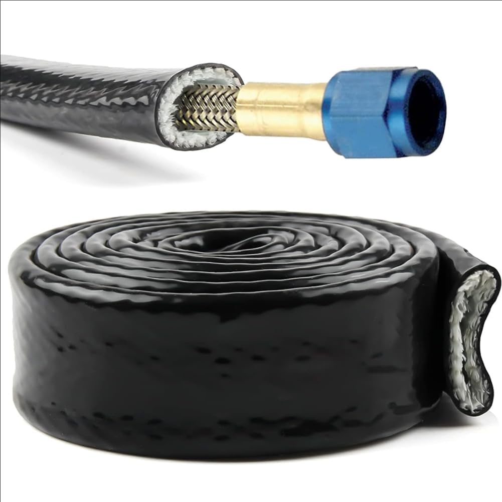 Funda contra incendios silicona fibra vidrio 3.3ft