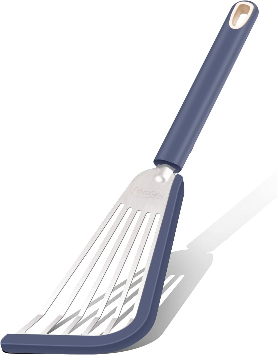 Espátula silicona antiadherente para pescado cocinar voltear