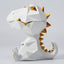 Estatua Dino decoración hogar recipiente dulces resina