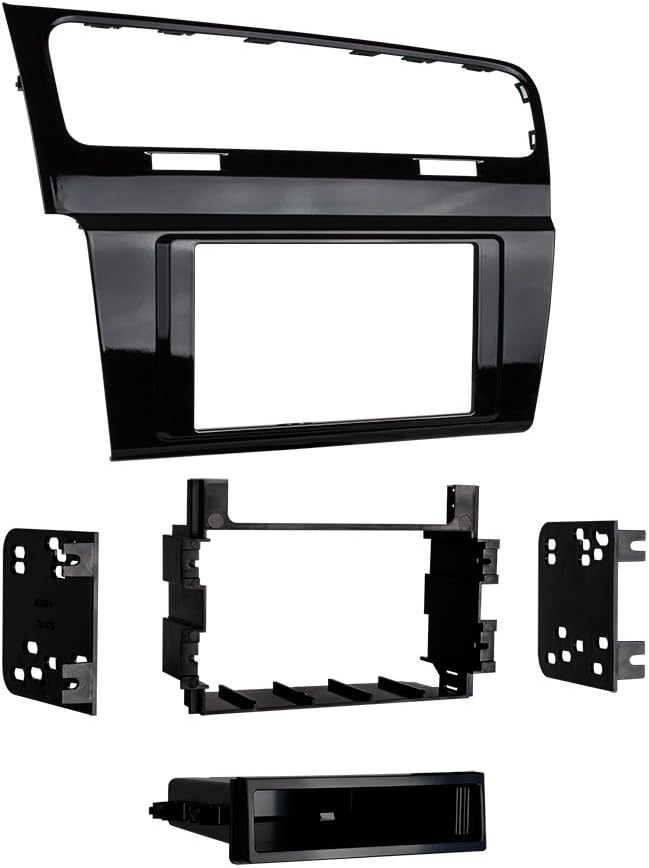 Kit tablero DIN simple/doble para VW Golf 2015 en adelante