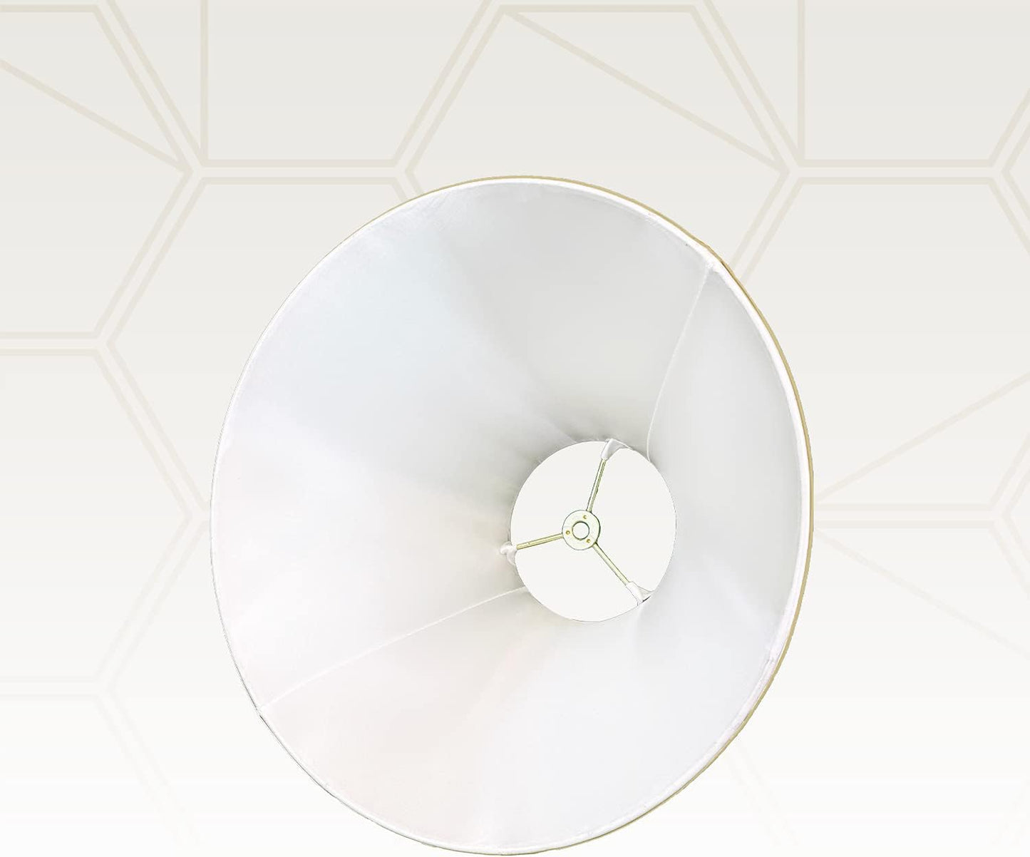 Pantalla lámpara color dorado 4.5x12x7.5pulg