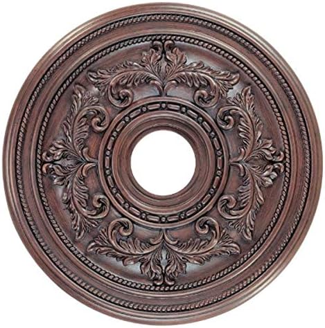 Medallón techo bronce imperial 22.5pulg