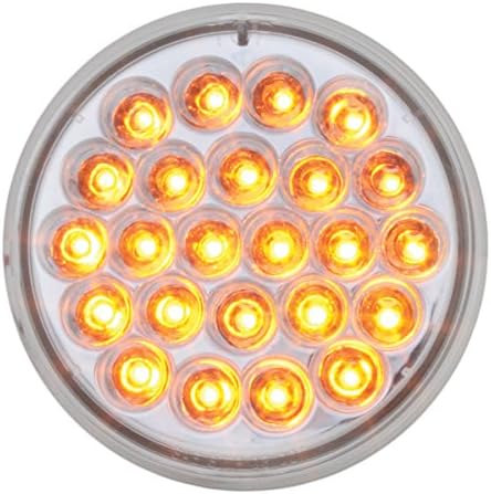 Luz sellada 24 LED 4" lente transparente