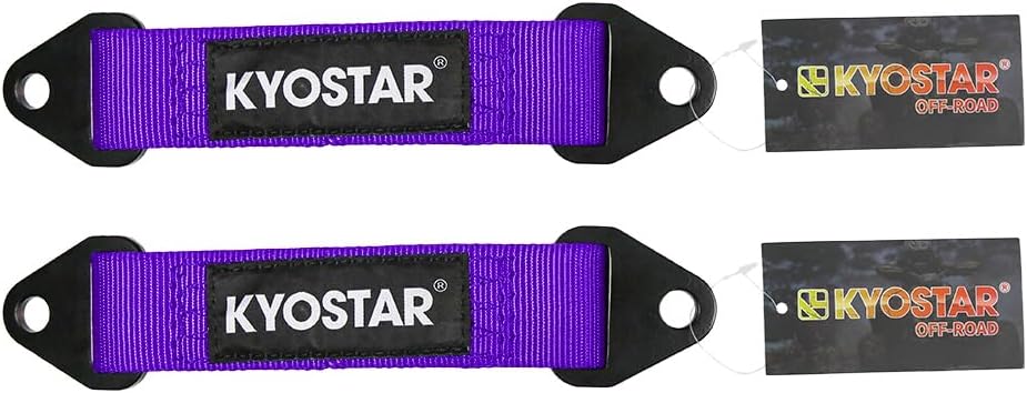 Correa límite 11" cuádruple 10000lb morado pack 2