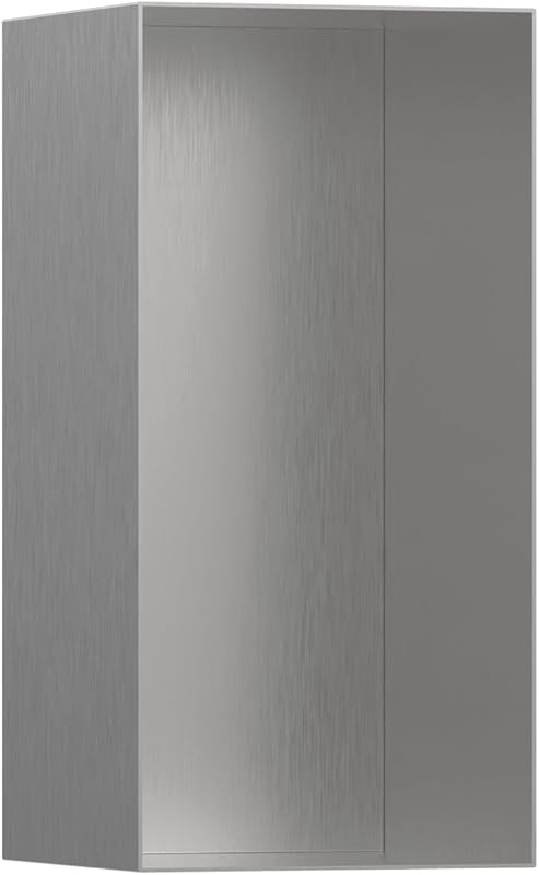 Nicho pared empotrable acero inox cepillado 12x6x5.5pulg