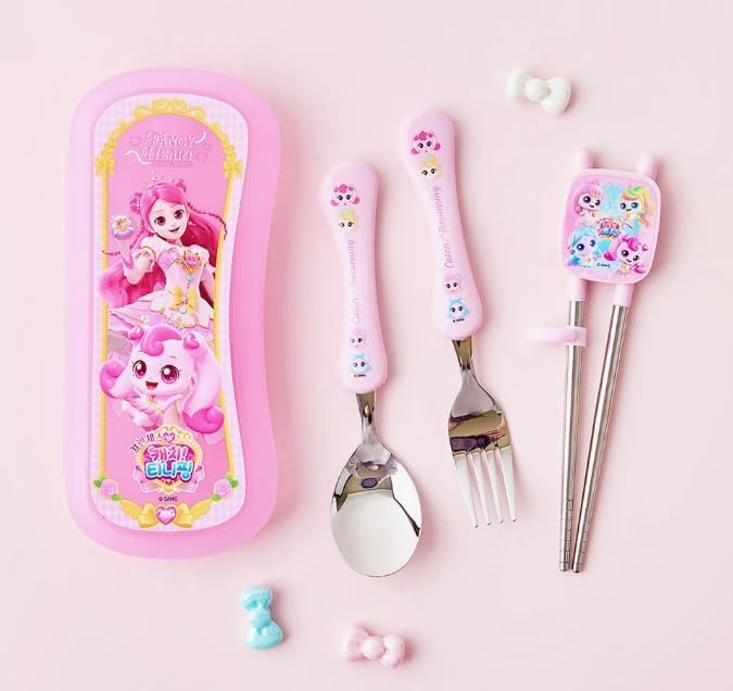 Set cubiertos acero inox con estuche