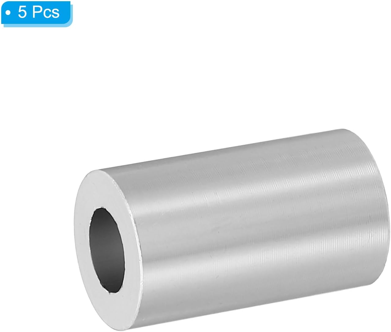 Espaciador aluminio M10 5 pzas X3/4 OD X1-1/4