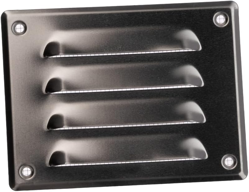 Cubierta ventilación aluminio 4x3 con malla metal