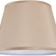 Pantalla lámpara araña forma imperio beige 13pulg