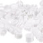 Marcadores para colgar ropa blanco pack 150