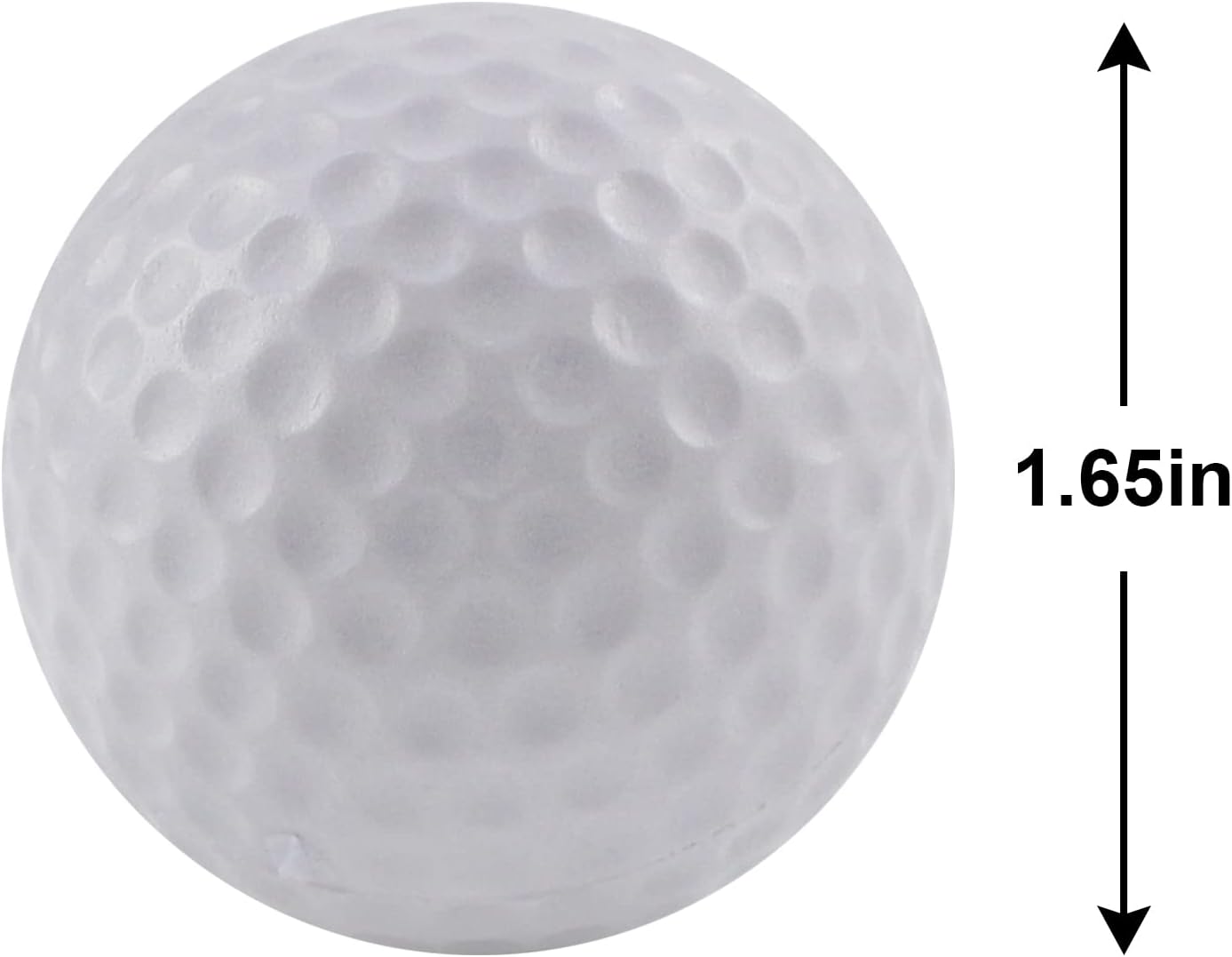 Bolas golf foam 24 pzas para practicar en interiores y exteriores