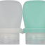 Botellas viaje 1oz TSA aprobadas silicona 4 pzas recargables