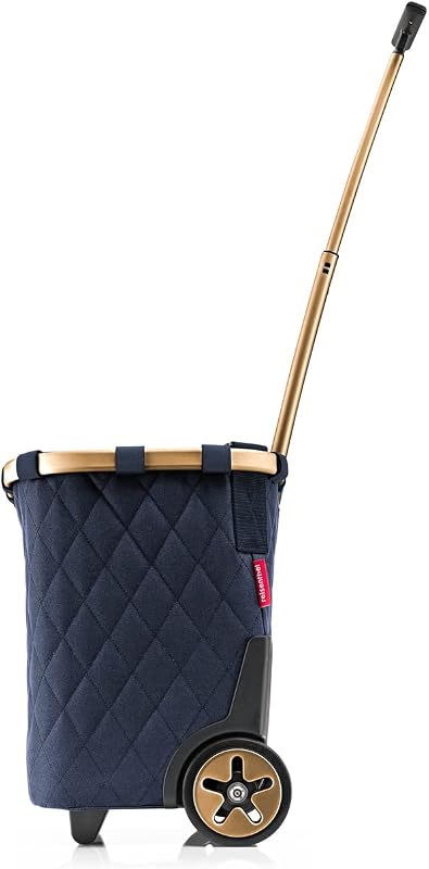Carrito compras aluminio correa hombro bolsa malla