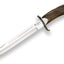 Cuchillo caza Chamoís CN31 hoja 10pulg mango cuerno funda
