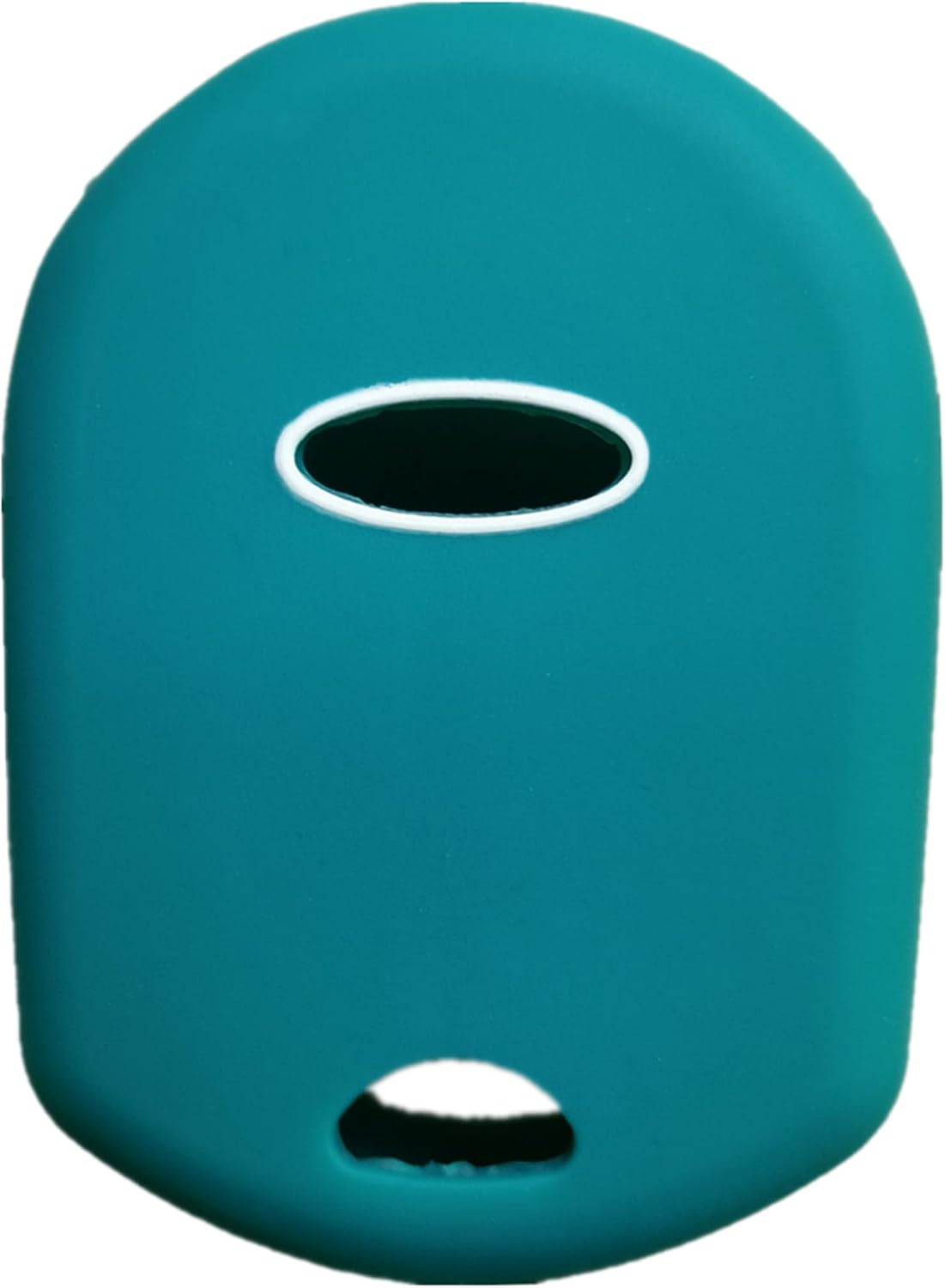 Funda silicona llavero 4 botones Ford verde oscuro