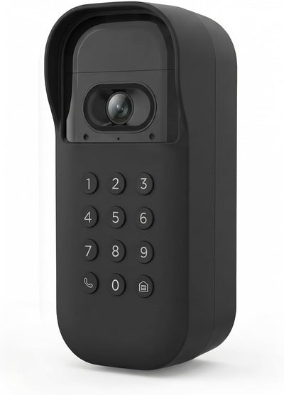 Funda silicona teclado myQ compat 20° negro derecho