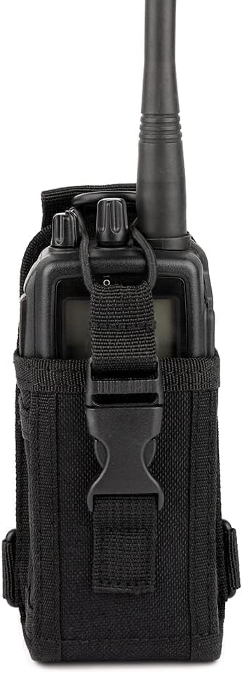 Funda MOLLE Soporte Radio Táctica Universal con Correa Ajustable