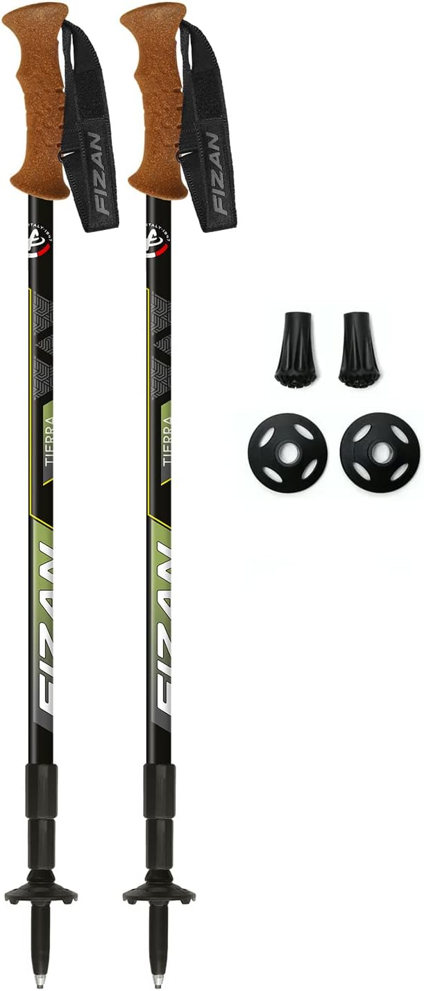 Bastones Trekking Ultralight Ajustables Aluminio Corcho