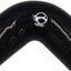 Manguera codo silicona 2pulg acoplador negro 4 capas