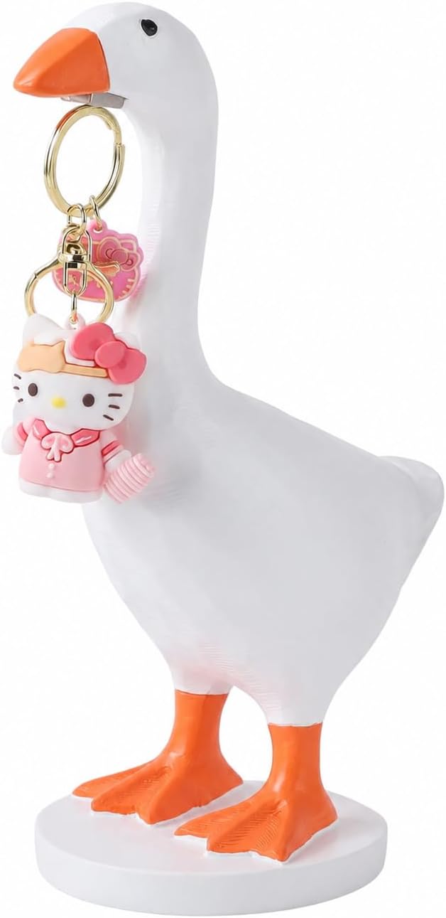 Soporte magnético llaves ganso decoración dormitorio