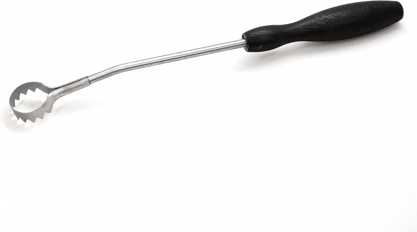 Removedor pulmón acero inox mango texturizado cabeza angulada