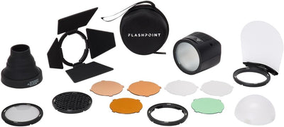 Cabezal flash redondo eVOLV 200 con accesorios
