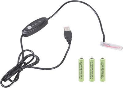 Convertidor USB a AAA 3V-6V 3A con cable