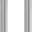 Tubo acero inox 3/4x14 comp 304 para tuberías 3/4 pulg 2 pzas
