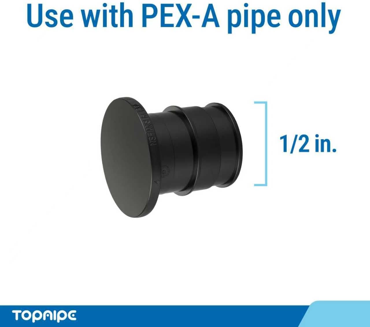 Conector PPSU para tubería PEX-A 1/2pulg