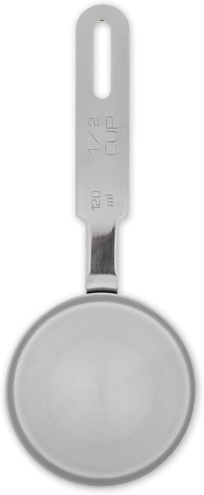 Herramientas medición cocina acero inox 0.5 tazas