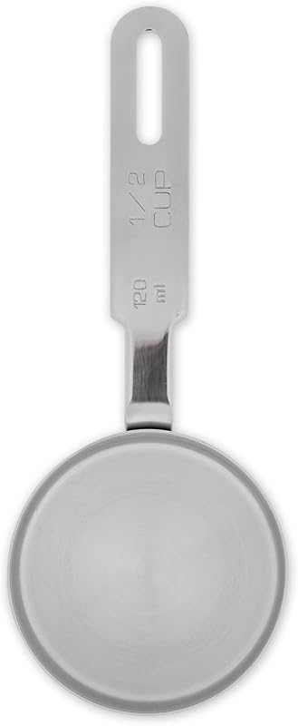 Herramientas medición cocina acero inox 0.5 tazas