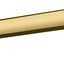 Brazo ducha moderno 16" óptica dorado pulido