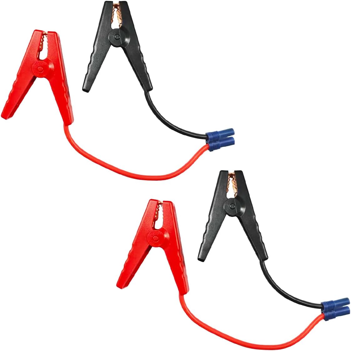 Cable arranque coche 12V con abrazaderas EC5 10 AWG
