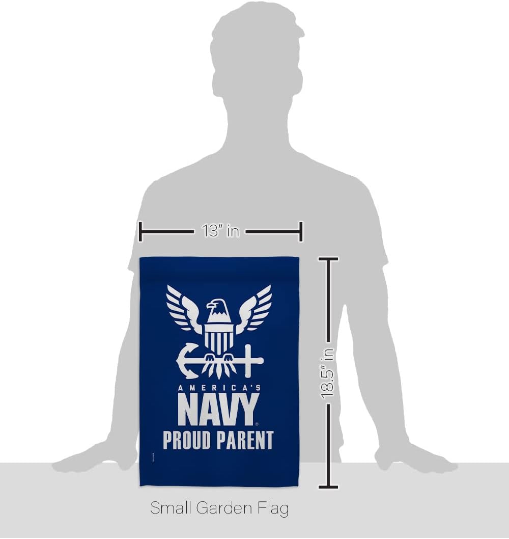 Bandera jardín USN Seabee oficial doble cara