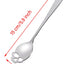 Cuchara té acero inox con calavera azúcar