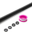 Extensor cabezal ducha 12pulg acero inox 304 negro mate