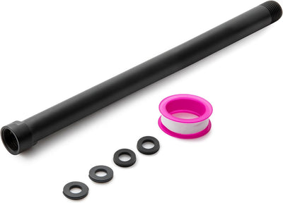 Extensor cabezal ducha 12pulg acero inox 304 negro mate
