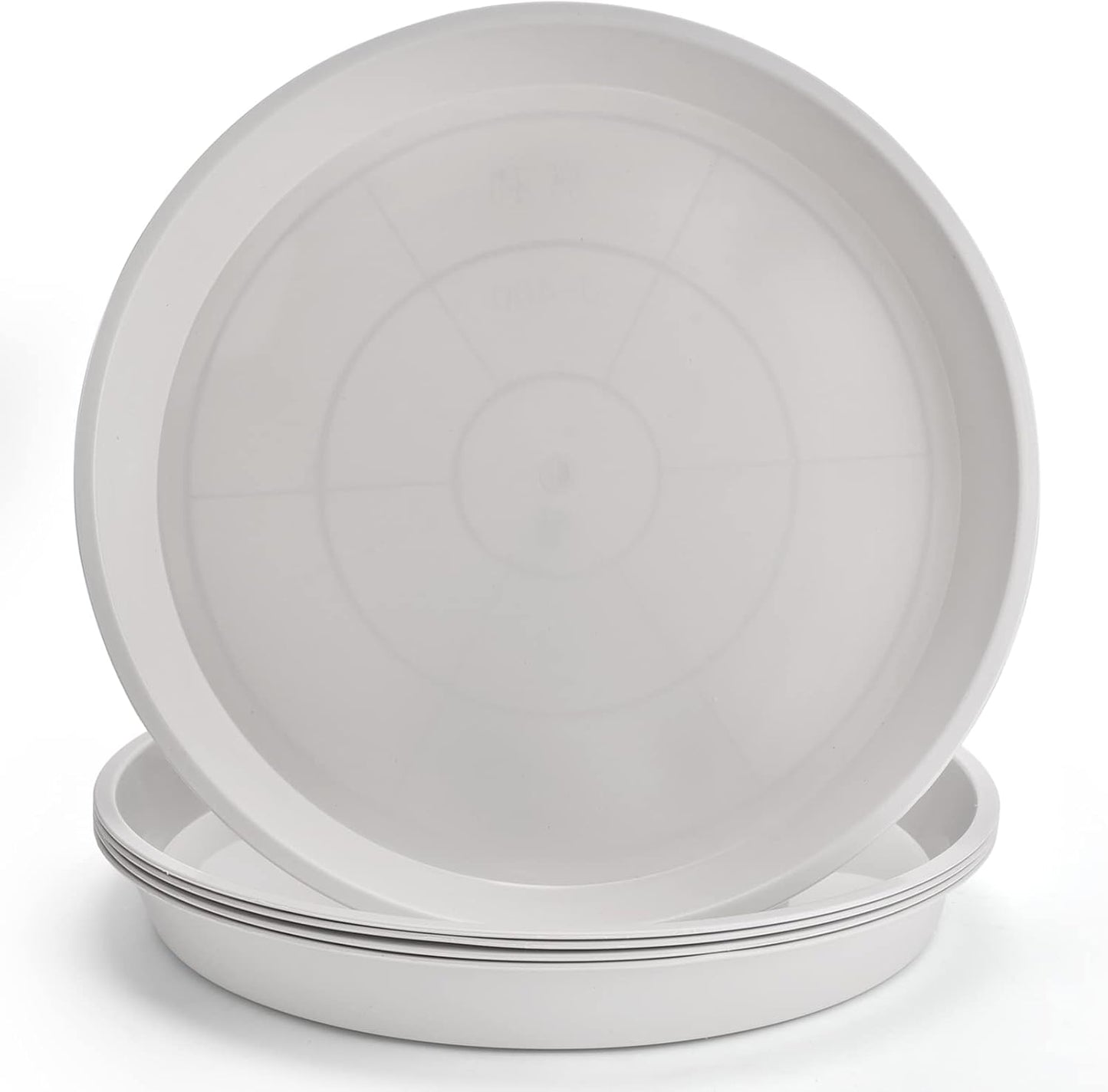 Platillos 14pulg para macetas interiores y exteriores 5 pack