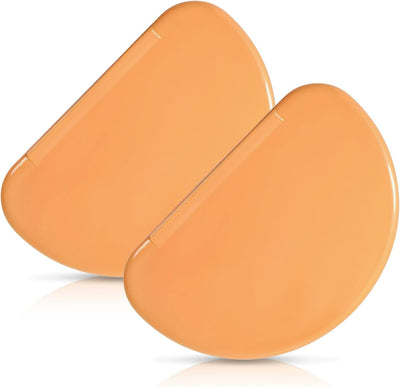 Raspador silicona masa 2uds bordes curvos flexibles para hornear