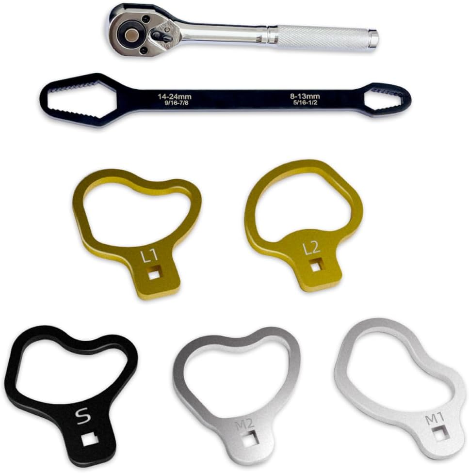 7 Pzas Kit Caster Camber GM para ajuste brazo control