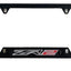 Soporte marco matrícula para Colorado ZR2 negro