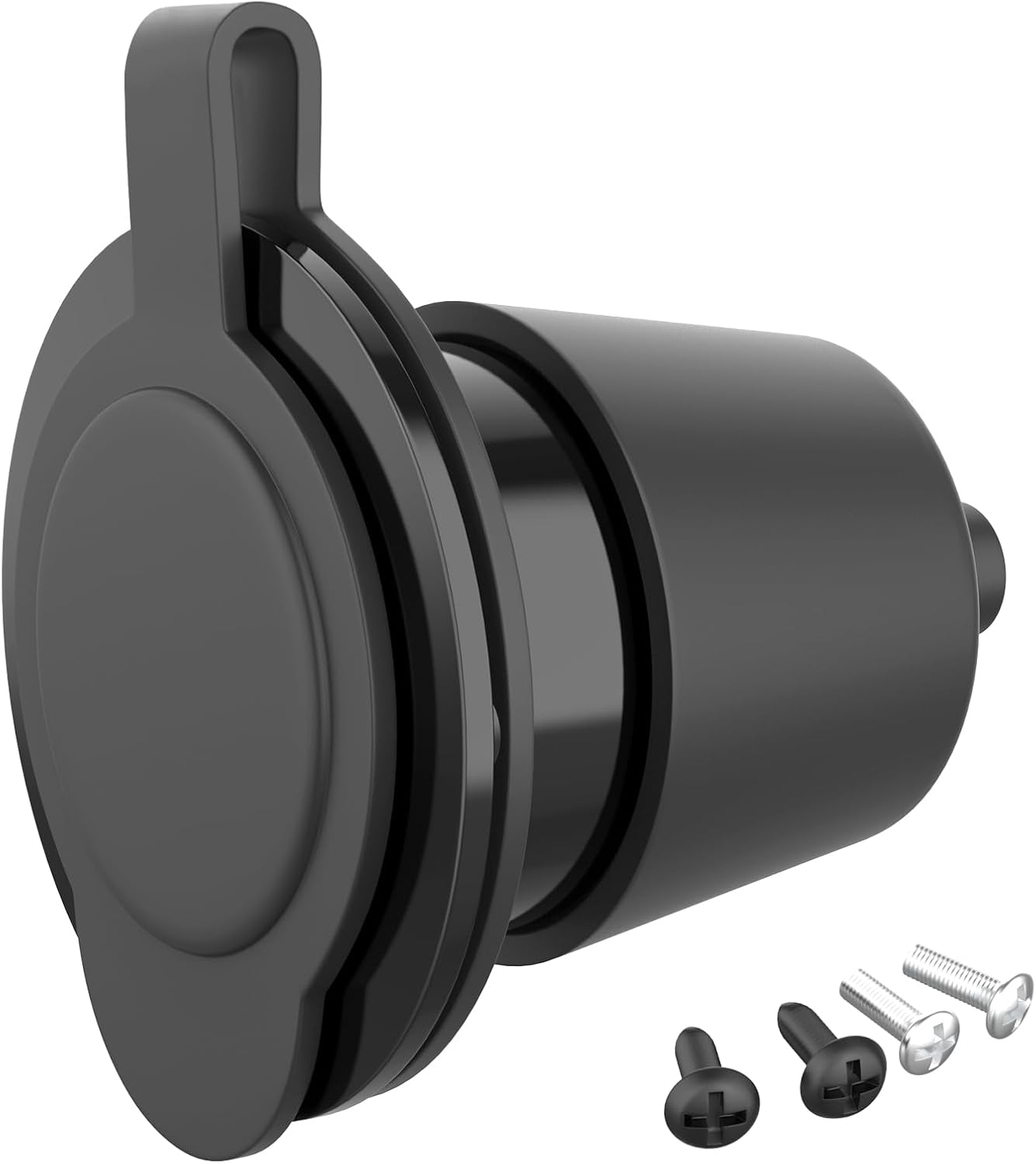 Toma corriente brida RV 15A 120V cubierta impermeable NEMA