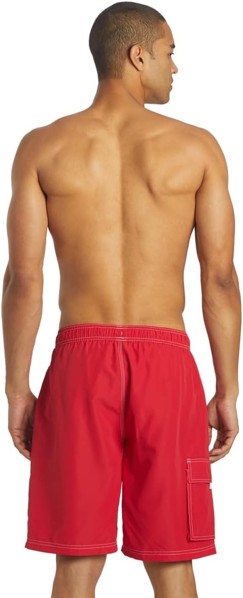 Bañador híbrido cargo para hombre