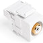Conector RCA blanco tipo 110 barril 40735-RWW